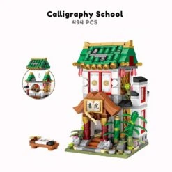 Micro Cute Little Nanzhuang Old Street Building Sets 16 Micro Cute Little Nanzhuang Old Street Building Sets -Kawaii Store kawaiies plushies plush softtoy micro cute little nanzhuang old street build it calligraphy school 367223