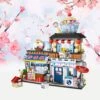 Micro Japanese Desserts Cafe Building Sets -Kawaii Store kawaiies plushies plush softtoy micro japanese desserts cafe build it desserts cafe 392756