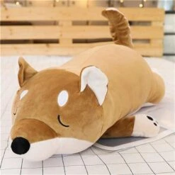 Miki & Nukka Shiba Inu Dog Plush -Kawaii Store kawaiies plushies plush softtoy miki nukka shiba soft toy 35in 90cm miki brown 337318