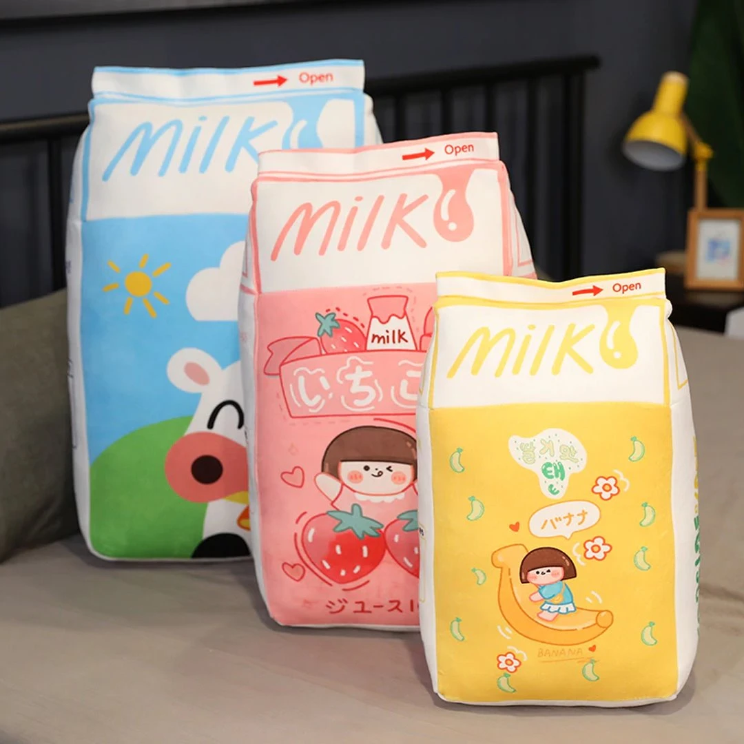 Milk Carton Plush 3 Milk Carton Plush