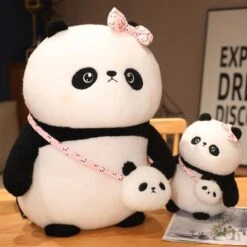 Millie The Grumpy Panda Plush -Kawaii Store kawaiies plushies plush softtoy millie the grumpy panda soft toy 690486