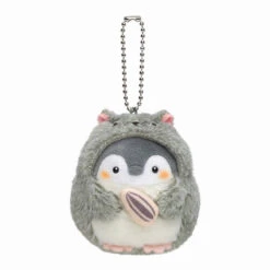 Accessories Mini Kawaii Chubby Penguin Hamster Keyring Pendant -Kawaii Store kawaiies plushies plush softtoy mini kawaii chubby penguin hamster keyring pendant accessories 295582