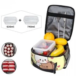 Mocha And Tofu Panda Bear Cuddle Love Lunch Bags 14 Mocha And Tofu Panda Bear Cuddle Love Lunch Bags -Kawaii Store kawaiies plushies plush softtoy mocha and tofu panda bear cuddle love lunch bags bag 810770