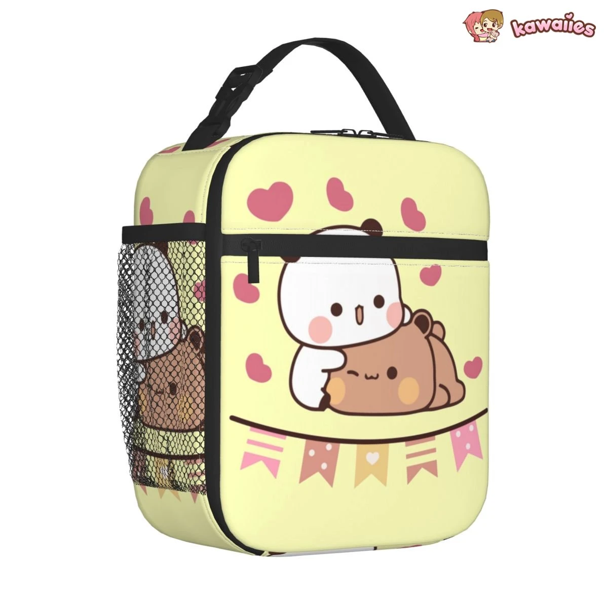 Mocha And Tofu Panda Bear Cuddle Love Lunch Bags 5 Mocha And Tofu Panda Bear Cuddle Love Lunch Bags - Image 3