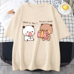 Apparel Mocha And Tofu Panda Bear Surprise Tee -Kawaii Store kawaiies plushies plush softtoy mocha and tofu panda bear surprise tee apparel cream xs 463163