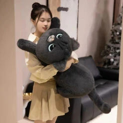 Mochi, Marmie & Midnight – Sleepy Cat Plushies -Kawaii Store kawaiies plushies plush softtoy mochi marmie midnight sleepy cat plushies soft toy 956352