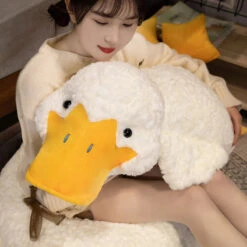 Molly The Giant Fluffy White Duck Plushie 21 Molly The Giant Fluffy White Duck Plushie -Kawaii Store kawaiies plushies plush softtoy molly the giant fluffy white duck plushie soft toy 322282