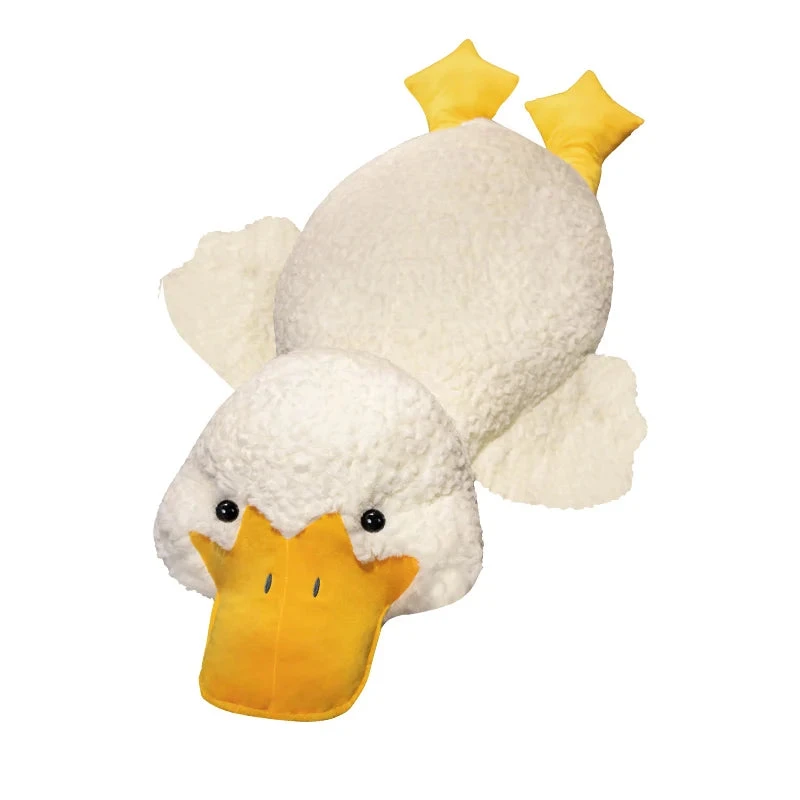 Molly The Giant Fluffy White Duck Plushie 16 Molly The Giant Fluffy White Duck Plushie - Image 14