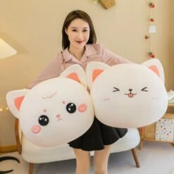 Momo & Nala The Kawaii Laying Cat Plushies -Kawaii Store kawaiies plushies plush softtoy momo nala the kawaii laying cats soft toy 693974