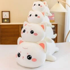 Momo & Nala The Kawaii Laying Cat Plushies -Kawaii Store kawaiies plushies plush softtoy momo nala the kawaii laying cats soft toy 930233