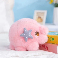 Momo The Blushy Pink Octopus Plush -Kawaii Store kawaiies plushies plush softtoy momo the blushy pink octopus plush soft toy 339120