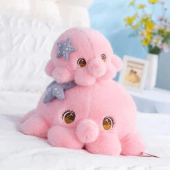 Momo The Blushy Pink Octopus Plush