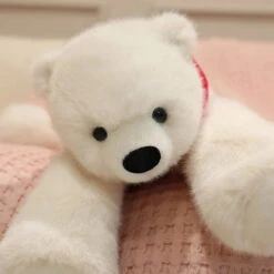 Momo The Polar Bear Plush -Kawaii Store kawaiies plushies plush softtoy momo the polar bear plush soft toy 384154