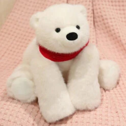 Momo The Polar Bear Plush -Kawaii Store kawaiies plushies plush softtoy momo the polar bear plush soft toy 40cm 435722