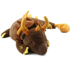 Morax Brown Dragon Genshin Impact Plushie -Kawaii Store kawaiies plushies plush softtoy morax brown dragon genshin impact plushie soft toy 790375
