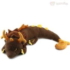 Morax Brown Dragon Genshin Impact Plushie -Kawaii Store kawaiies plushies plush softtoy morax brown dragon genshin impact plushie soft toy 950664