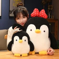 Mumble And Frosty The Fluffy Penguin Plushie -Kawaii Store kawaiies plushies plush softtoy mumble and frosty the fluffy penguin plushie new soft toy 896972