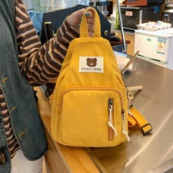 Apparel Myron Bear Mini Backpack -Kawaii Store kawaiies plushies plush softtoy myron bear mini backpack apparel 396339