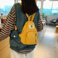 Apparel Myron Bear Mini Backpack -Kawaii Store kawaiies plushies plush softtoy myron bear mini backpack apparel 404037