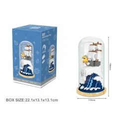 Nano Royal Kingdom Building Set Collection -Kawaii Store kawaiies plushies plush softtoy nano royal kingdom building set collection build it royal ship with box 567495