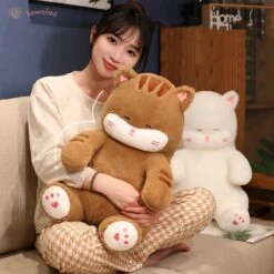 Napping Noodle Cat Plush 30 Napping Noodle Cat Plush -Kawaii Store kawaiies plushies plush softtoy napping noodle cat plush soft toy 882747