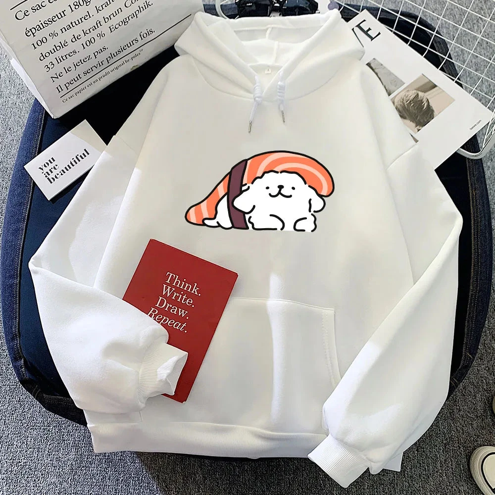 Apparel Nigiri Sushi Luckie The Dog Unisex Hoodie 6 Apparel Nigiri Sushi Luckie The Dog Unisex Hoodie - Image 4