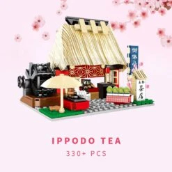 Nippombashi Dori Street Japanese Restaurants Building Sets 32 Nippombashi Dori Street Japanese Restaurants Building Sets -Kawaii Store kawaiies plushies plush softtoy nippombashi dori japanese restaurants new build it ippodo tea 330pcs 289123