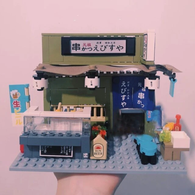 Nippombashi Dori Street Japanese Restaurants Building Sets 21 Nippombashi Dori Street Japanese Restaurants Building Sets - Image 19