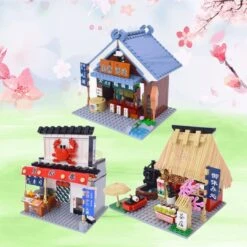 Nippombashi Dori Street Japanese Restaurants Building Sets 33 Nippombashi Dori Street Japanese Restaurants Building Sets -Kawaii Store kawaiies plushies plush softtoy nippombashi dori street japanese restaurants build it set 1 dorakukatsunumaippodo 281363