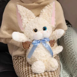 Noirou, Mewsette, And Truffle The Fluffy Cat Plushie Family -Kawaii Store kawaiies plushies plush softtoy noirou mewsette and truffle the fluffy cat plushie family soft toy 214693