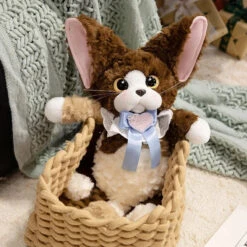 Noirou, Mewsette, And Truffle The Fluffy Cat Plushie Family -Kawaii Store kawaiies plushies plush softtoy noirou mewsette and truffle the fluffy cat plushie family soft toy 311908