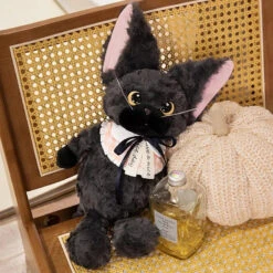 Noirou, Mewsette, And Truffle The Fluffy Cat Plushie Family -Kawaii Store kawaiies plushies plush softtoy noirou mewsette and truffle the fluffy cat plushie family soft toy 920811