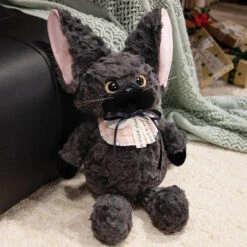 Noirou, Mewsette, And Truffle The Fluffy Cat Plushie Family -Kawaii Store kawaiies plushies plush softtoy noirou mewsette and truffle the fluffy cat plushie family soft toy noirou black 45cm 331317