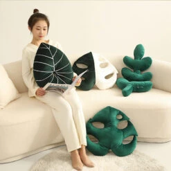 Nordic Green Lifelike Leaf Plushies Pillow 23 Nordic Green Lifelike Leaf Plushies Pillow -Kawaii Store kawaiies plushies plush softtoy nordic green lifelike leaf plushies pillow soft toy 932227