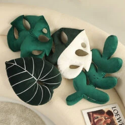 Nordic Green Lifelike Leaf Plushies Pillow 24 Nordic Green Lifelike Leaf Plushies Pillow -Kawaii Store kawaiies plushies plush softtoy nordic green lifelike leaf plushies pillow soft toy 986396