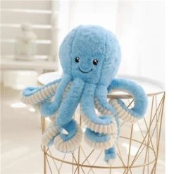OCTAVO FAMILY Octopus Plushies -Kawaii Store kawaiies plushies plush softtoy octavo family octopus soft toy 15in 40cm blue 707630