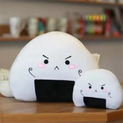 Onigiri Japanese Rice Ball Squad Plushies -Kawaii Store kawaiies plushies plush softtoy onigiri squad soft toy 152809