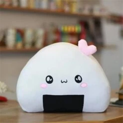 Onigiri Japanese Rice Ball Squad Plushies -Kawaii Store kawaiies plushies plush softtoy onigiri squad soft toy 617450