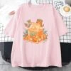 Apparel Orange Juice Kawaii Unisex Tee 1 Apparel Orange Juice Kawaii Unisex Tee -Kawaii Store kawaiies plushies plush softtoy orange juice kawaii unisex tee apparel pink xs 154646