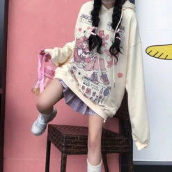 Apparel Oversized Harajuku Care Bear Hoodie 15 Apparel Oversized Harajuku Care Bear Hoodie -Kawaii Store kawaiies plushies plush softtoy oversized harajuku care bear hoodie hoodies 213812