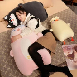 Pancake Duck Dog Cat Bunny Plushie Collection 2024 -Kawaii Store kawaiies plushies plush softtoy pancake duck dog cat bunny plushie collection 2024 soft toy 683193