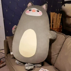 Pancake Duck Dog Cat Bunny Plushie Collection 2024 -Kawaii Store kawaiies plushies plush softtoy pancake duck dog cat bunny plushie collection 2024 soft toy cat 23in 60cm 408500