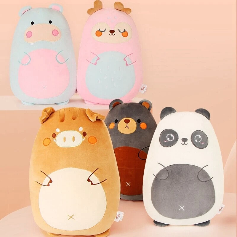 Pancake Shaped Wild Animals Plushie Collection 11 Pancake Shaped Wild Animals Plushie Collection - Image 9