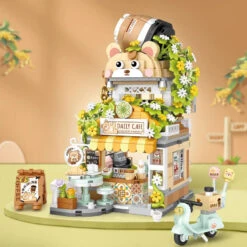 Panda And Brown Bear Tea Cafes Micro Building Set Collection 15 Panda And Brown Bear Tea Cafes Micro Building Set Collection -Kawaii Store kawaiies plushies plush softtoy panda and brown bear tea cafes micro building set collection build it brown bear no box 193172