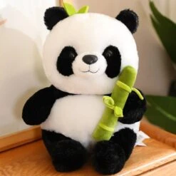 Panda & Bamboo Buddy Plushies -Kawaii Store kawaiies plushies plush softtoy panda bamboo buddy plushies new soft toy 539737