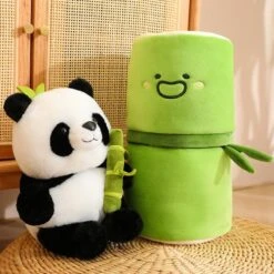 Panda & Bamboo Buddy Plushies -Kawaii Store kawaiies plushies plush softtoy panda bamboo buddy plushies new soft toy 709538