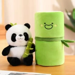 Panda & Bamboo Buddy Plushies -Kawaii Store kawaiies plushies plush softtoy panda bamboo buddy plushies new soft toy 771961