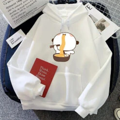Apparel Panda Eating Ramen Unisex Hoodie 27 Apparel Panda Eating Ramen Unisex Hoodie -Kawaii Store kawaiies plushies plush softtoy panda eating ramen unisex hoodie hoodies white xs 279946