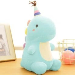 Party Dinosaur Plushies -Kawaii Store kawaiies plushies plush softtoy party dinosaur plushies soft toy blue 20in 50cm 319885
