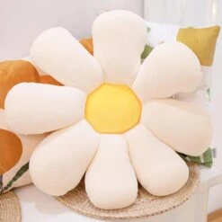 Pastel Daisy Cushion -Kawaii Store kawaiies plushies plush softtoy pastel daisy cushion home decor 278698